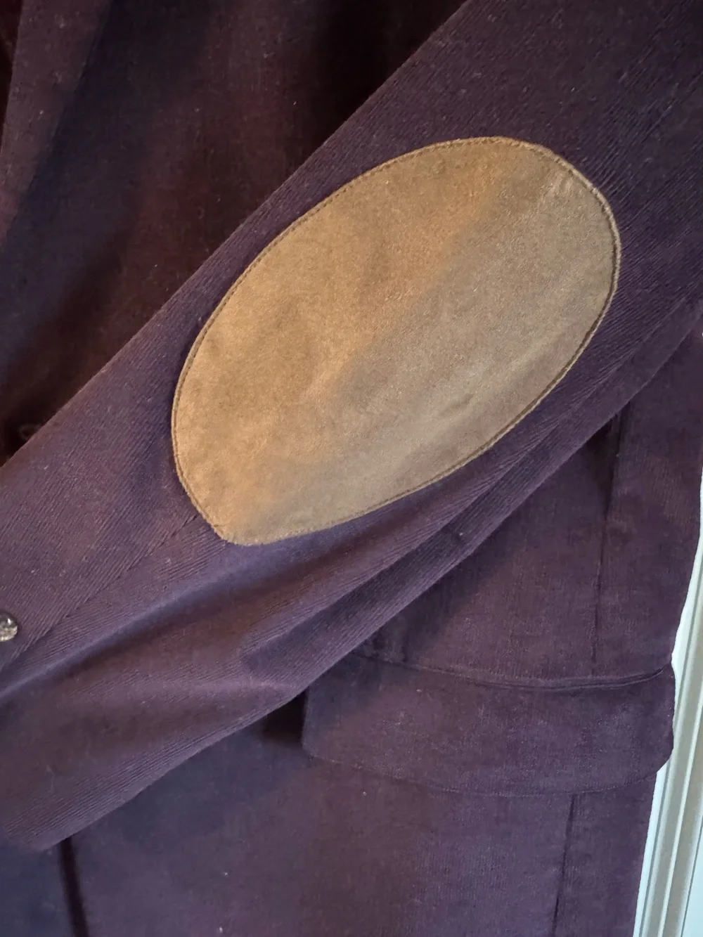 Ralph Lauren Men's Corduroy Sport Coat/Blazer - Deep Purple